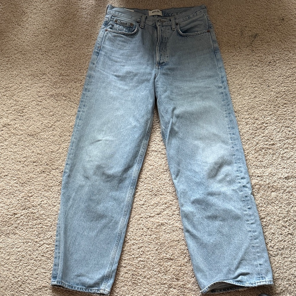 Agolde low slung baggy